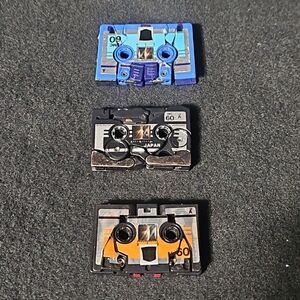 Vintage '84-'86 Takara G1 Transformers Cassette Frenzy, Ravage, Buzzsaw